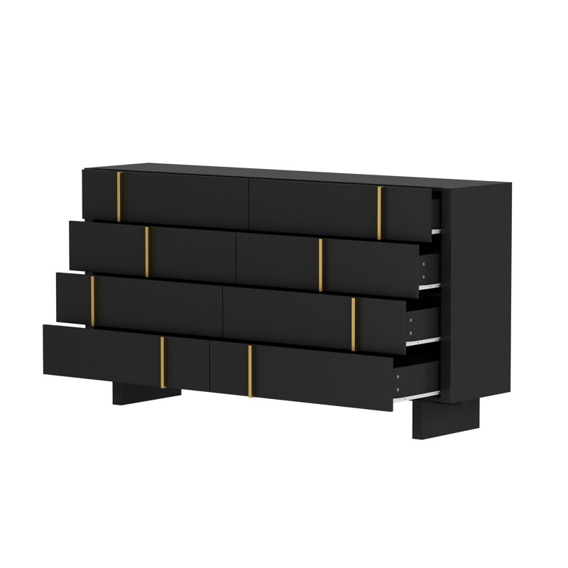 Commode double 8 tiroirs