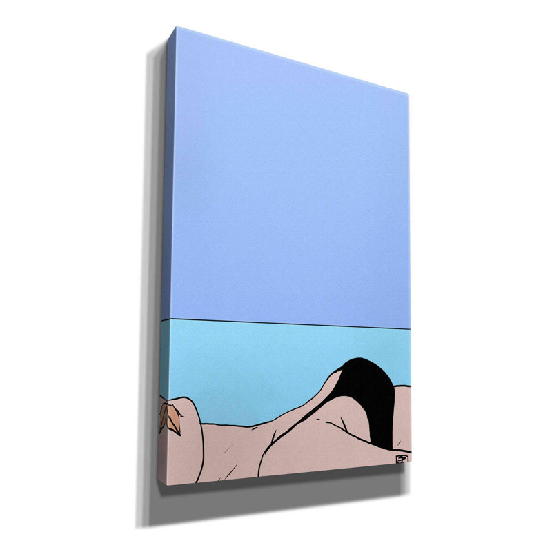 «Sea II» par Giuseppe Cristiano, art mural sur toile, L 12 po x H 18 po