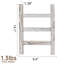 Échelle à serviette en bois pour comptoir-109100793