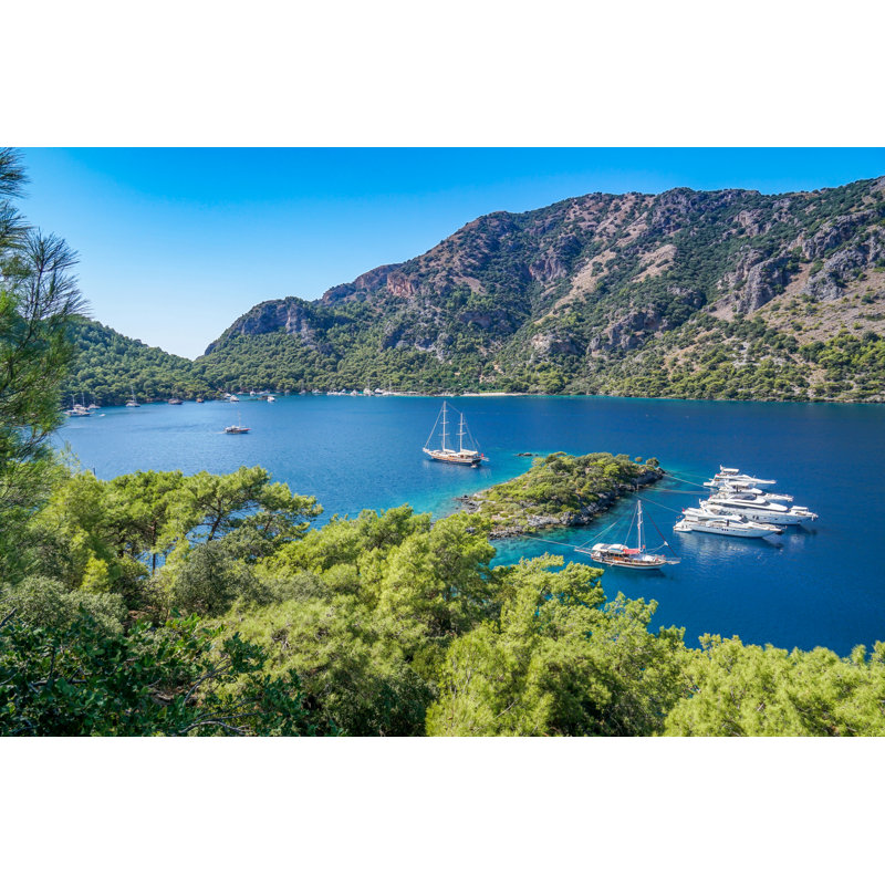 Blue Voyage by Kenanolgun - Wrapped Canvas Print, 20cm H x 30cm W x 3.8cm D