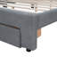 Lit plateforme tapissier Teddy-1620882342