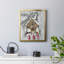 Toile encadrée de qualité supérieure Winter Birds - prête à être accrochée-414806977-414806982