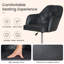 Chaise de dessinateur avec repose-pieds et support lombaire, chaise de bureau haute réglable, chaise pivotante pour bureau à domicile et studio-1256624888