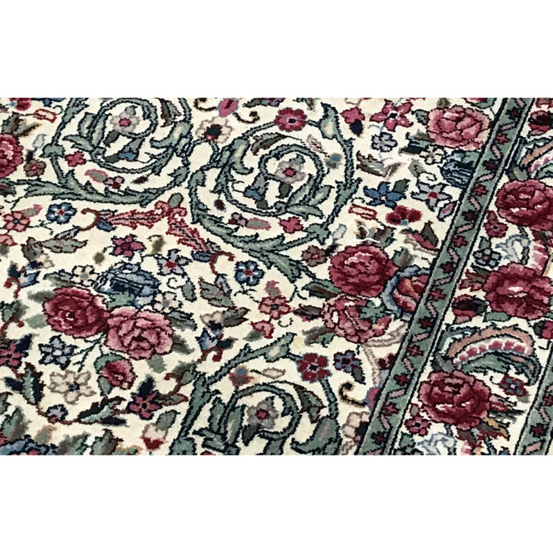 Wool Oriental Area Rug, Runner 2'6" x 12'