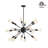 Kaspar Iron 18-Light Chandelier-765743065