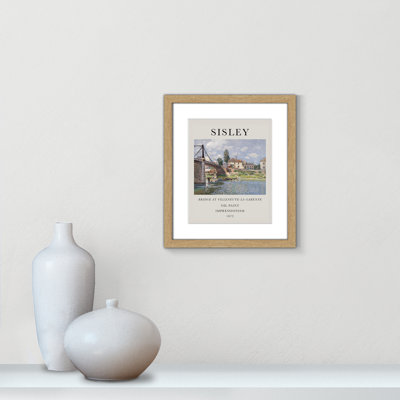 Old Masters Collection "The Bridge at Villeneuve" Print