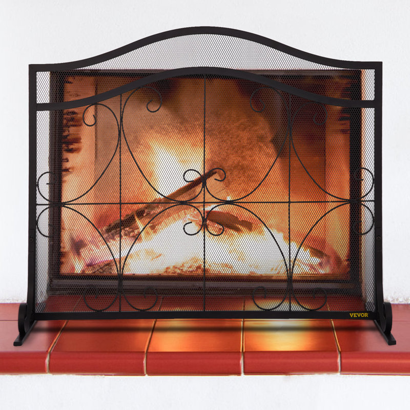 Iron Fireplace Screen