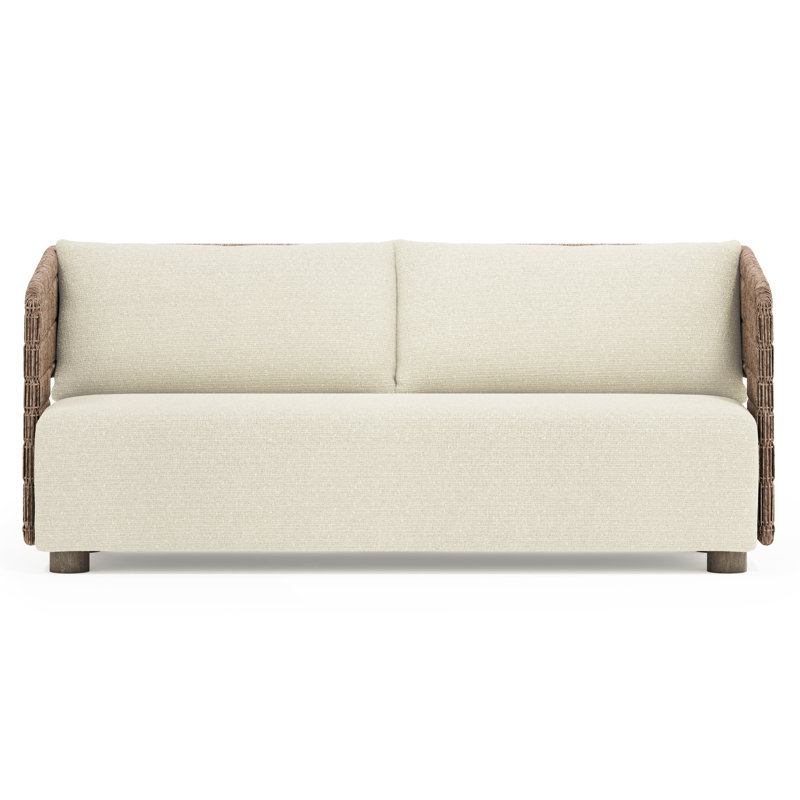 Bernhardt Maldives Outdoor Sofa, Cream