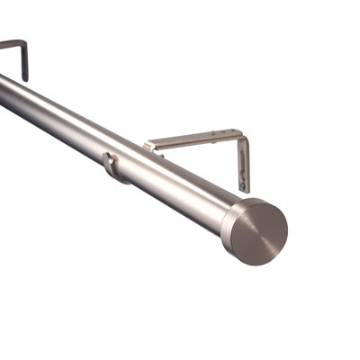 Cap Window Curtain Double Rod