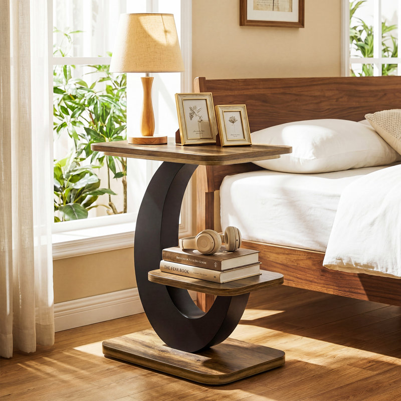 20.47''Arc-Shaped Side End Table