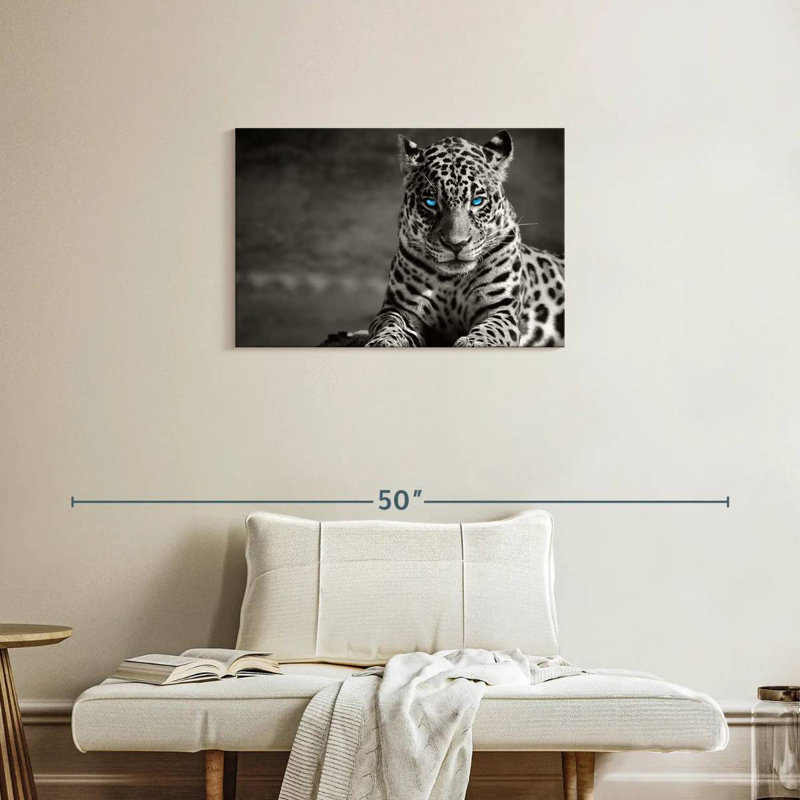 Jaguar yeux pop, H 20 po x l 30 po