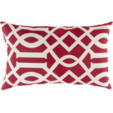 Charming Key Geometric Throw Pillow