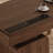 Modern Minimalist Storage Desk With Built In Power Outlets For Home Office Workstation