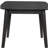 Bivens black three-piece rectangular coffee table
