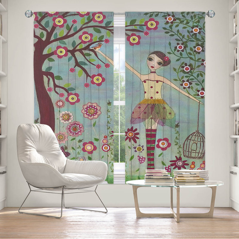 Ensemble de rideaux en polyester 2 pièces, L 40 po x L 82 po