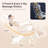 27'' Full Body Faux Leather Heated Massage Chair,10  Fix Rollers Zero Gravity Massage Chair for Home Relaxation-122952904
