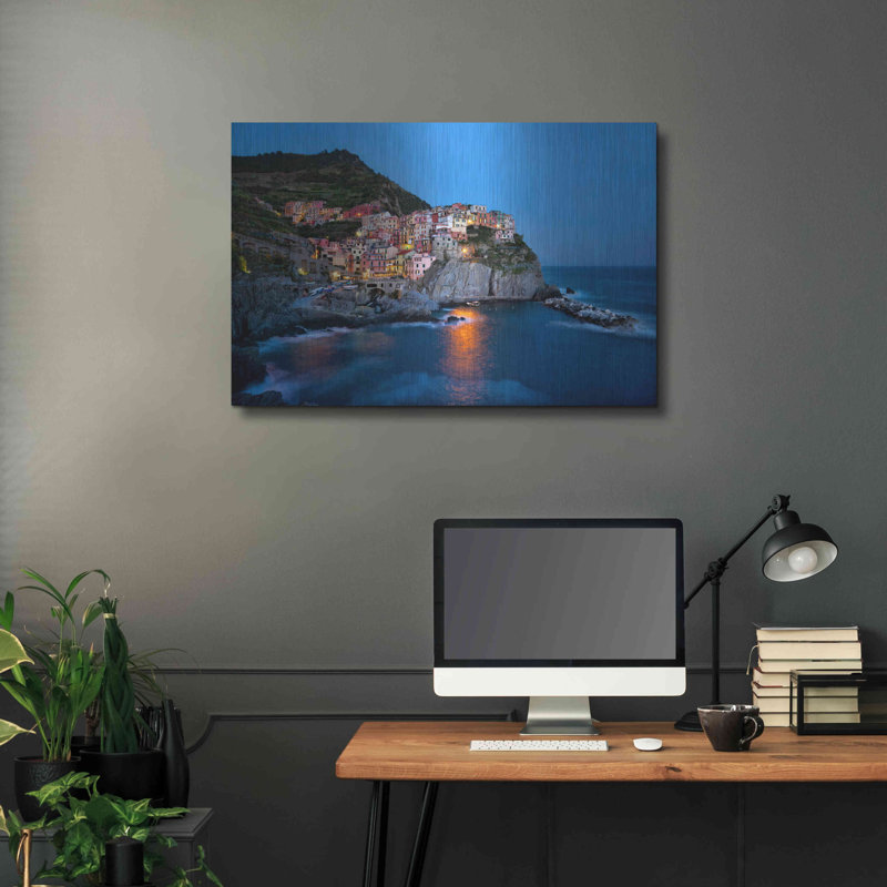 " Riviera, " by Larry Malvin, 24" H x 36" W