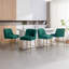 Tabouret de comptoir touffeté en velours-653738955