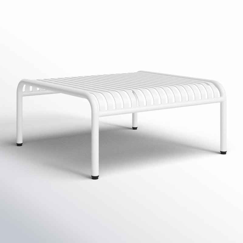 Table basse d'extérieur Winchester, Blanc