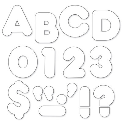Lettres prêtes & numéros