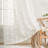 Ettorino Vintage Lace Curtains 84 Inches Long-Romantic Flowers And Branch Sheer Lacy Curtains For Living Room French Door 1 Pair Rod Pocket, 52 X 84 Inch Ivory