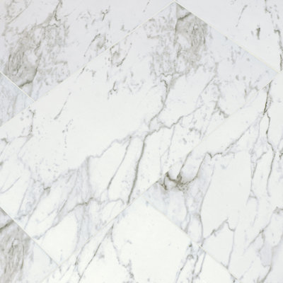 Carreau de plancher et de mur en porcelaine mat aspect céramique 12 po x 24 po Astoria Isla