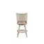  Tabouret de comptoir pivotant en bois d'hévéa-130180090-130180091