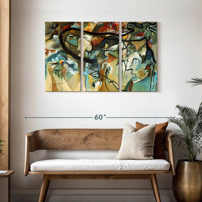 Avery Composition V, 28" H x 45" W