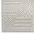 Coedy Grey Ivory Modern Indoor Rug-106588725