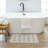 Linkage Casual Geometric Polyester Machine Washable Knitted Bath Mat-94230216-94230215
