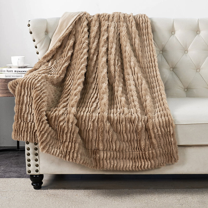 Knitted Throw Blanket
