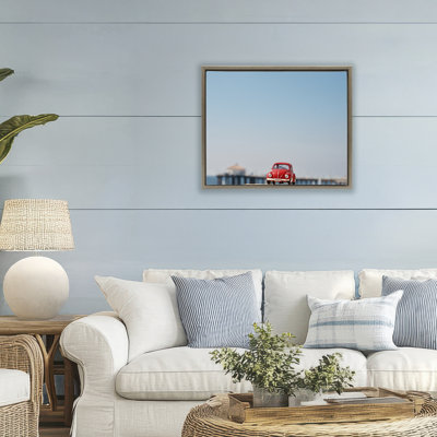 Cadre flottant Vintage Car Adventure, design par Ashley Singleton