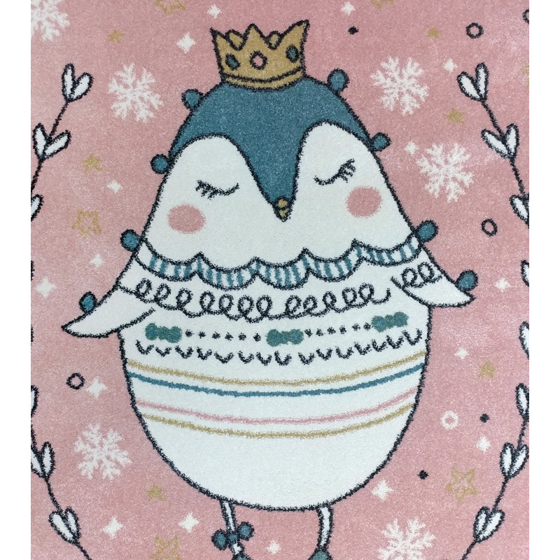 Tapis de chambre d'enfant pour la chambre de la princesse Sophie, Rectangle 5 pi 3 po x 7 pi 3 po