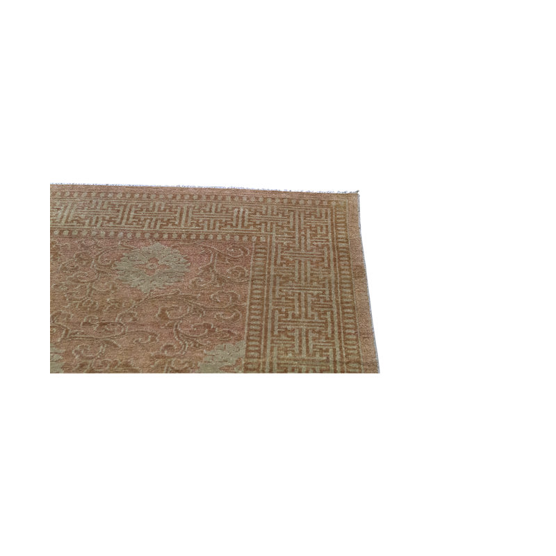 Oriental Area Rug in Orange