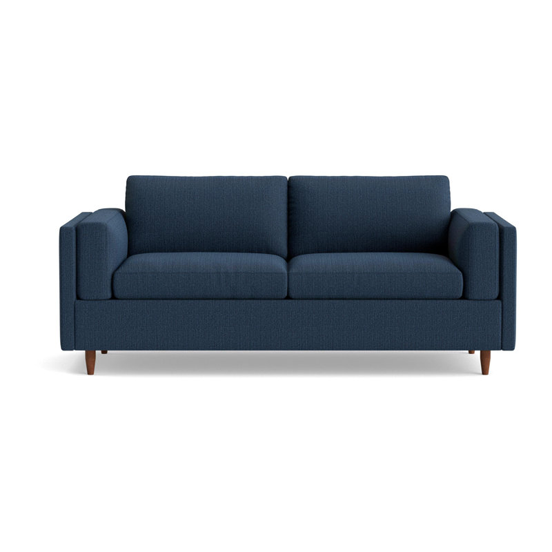Skinny Fat Sofa Bed, Performance Weave - Navy