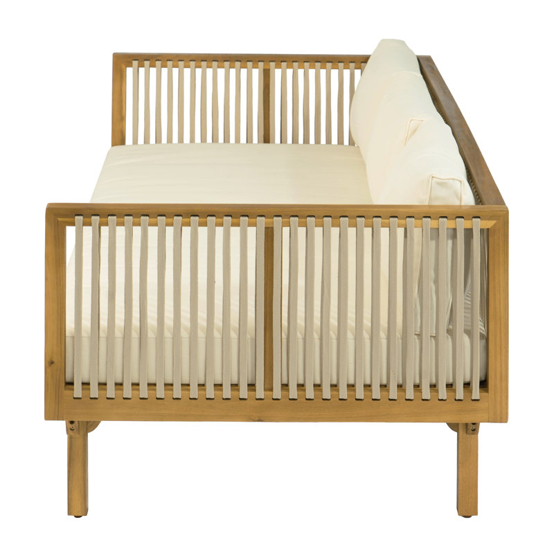 Ensemble de conversation avec coussins 2 pièces Hurst, Beige