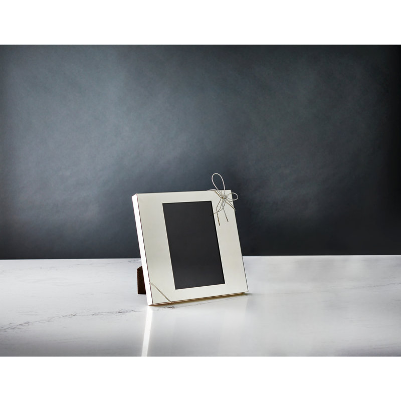 Wedgewood, Vera Wang Love Knots - Silver Picture Frame, 5cm x 7cm