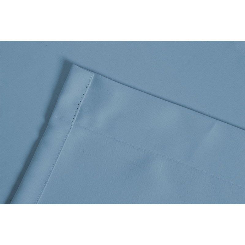 Emillie Blackout Single Curtain Panel, 60" W x 96" L, Blue