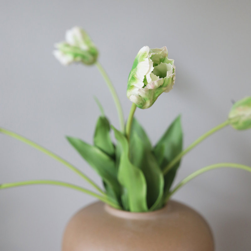 Tulip Faux Floral, Green