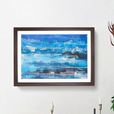 Close Your Eyes in Abstract - Picture Frame Graphic Art Print