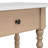 Narrow Console Table With Curved Corner, Retro Entryway Table With Top Drawer And Open Shelf, Sofa Table Console Tables For Entryway, Hallway And Living Room-1258276126