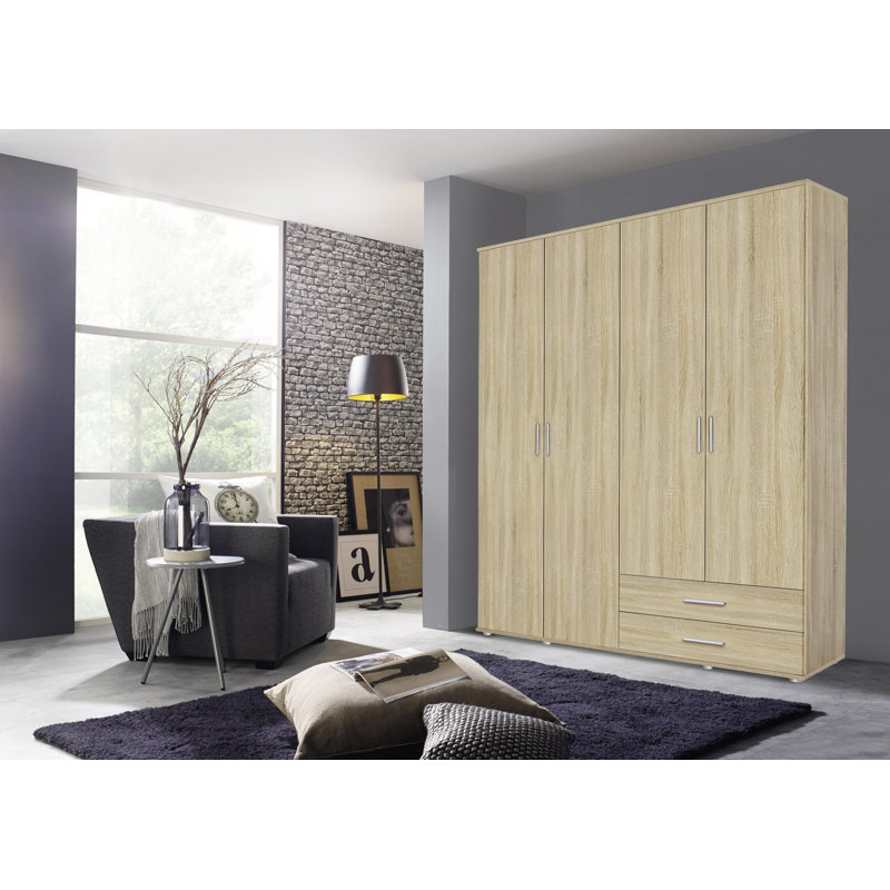 Rasant 4 Door Wardrobe, Sonoma Oak