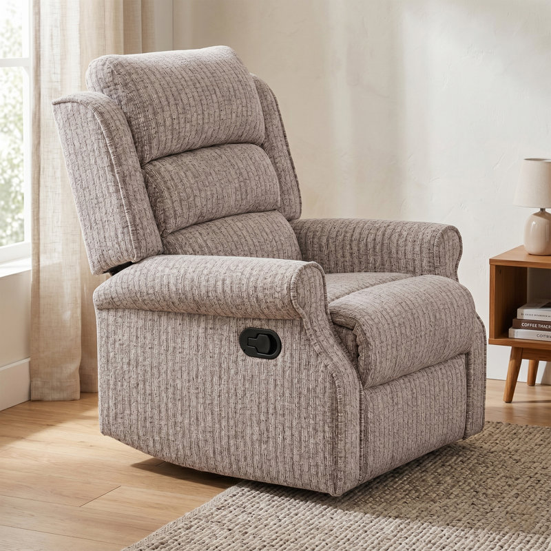 Lainey 79cm Wide Standard Recliner, Natural