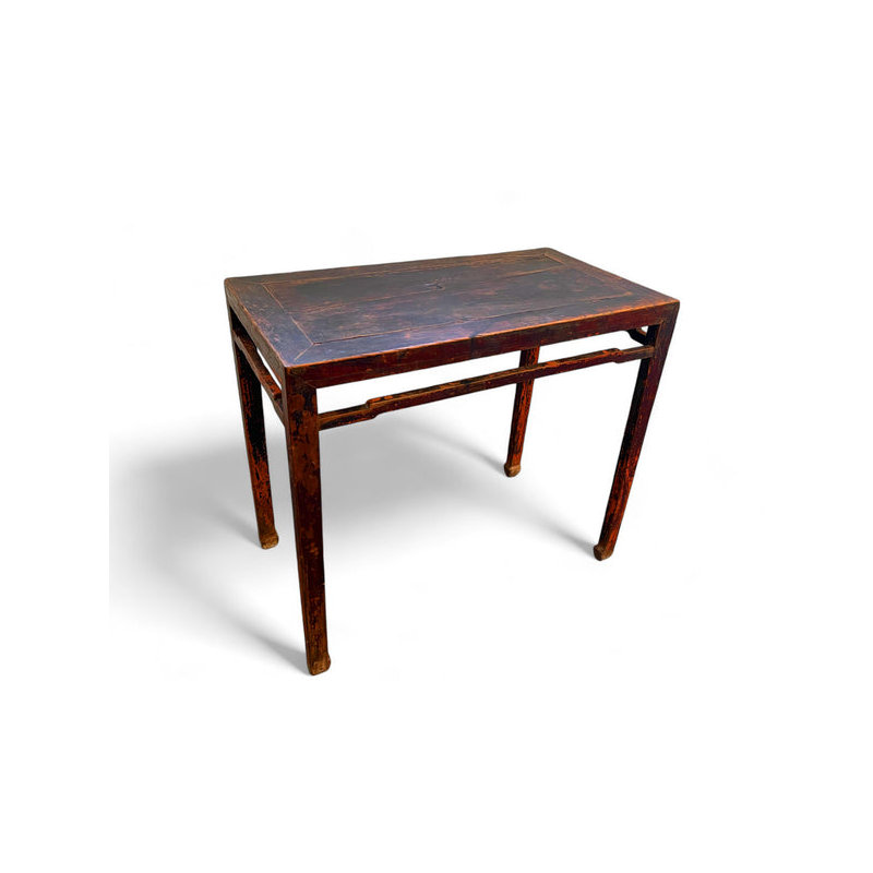 Console en bois massif 38,58267716535433 po