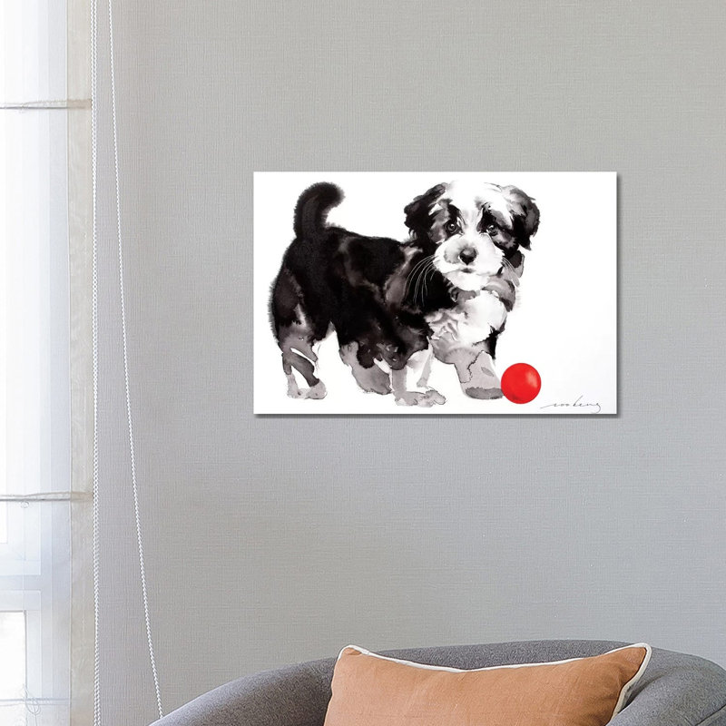 Yang Pup II by Soo Beng Lim - Wrapped Canvas Painting, 66.04 cm H x 45.72 cm W x 1.91 cm D