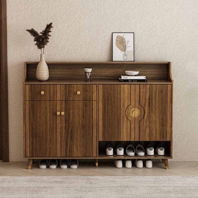 Armoire à chaussures de grande capacité de style chinois