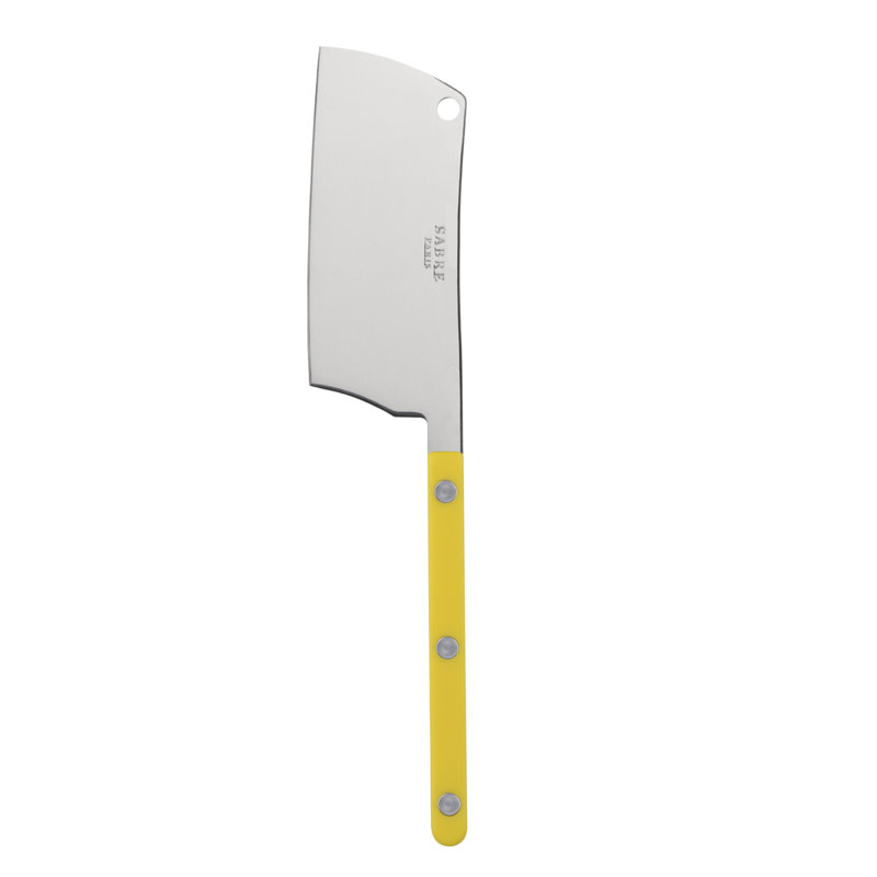 Bistrot Solid Cheese Knife, Yellow