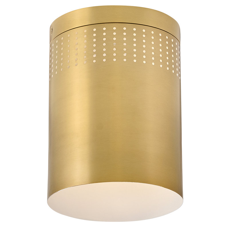 Lark Casey Flush Mount, Gold