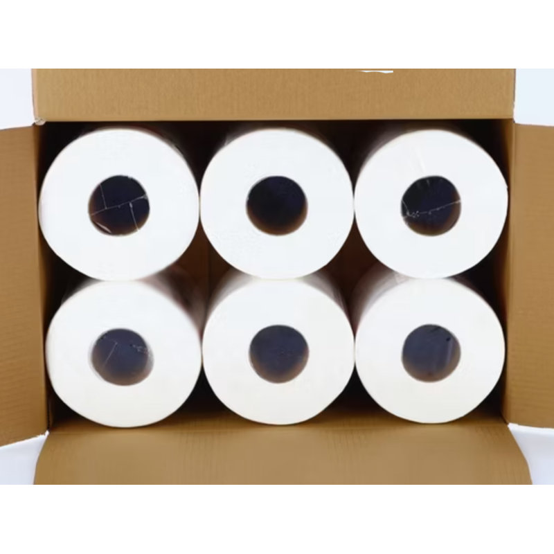 White Centerpull Paper Towel Roll, 8.25" X 12" (6pcs)