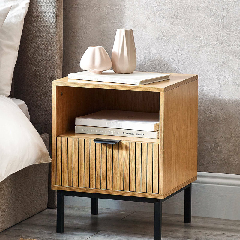 Eatonton 40cm W Bedside Table